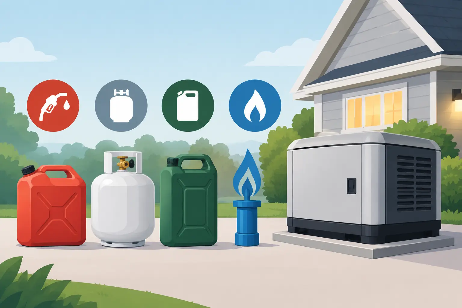 How to Select Generator Fuel for Your Home