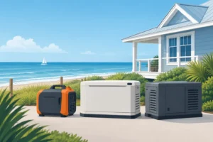Best Generators for Coastal Homes Compared