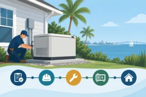 Generator Installation Timeline Guide for Gulf Coast