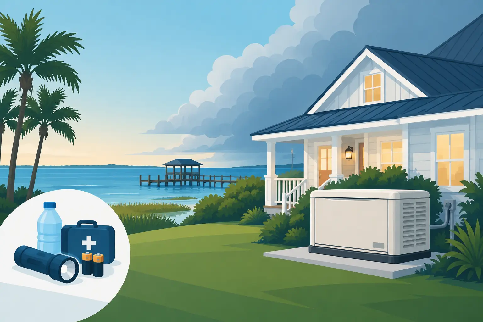 Outage Backup Planning for Gulf Coast Homes